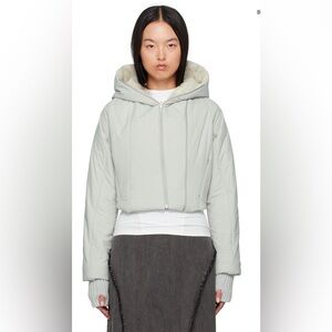 Hyein Seo brand new Women's Gray Hooded Jacket